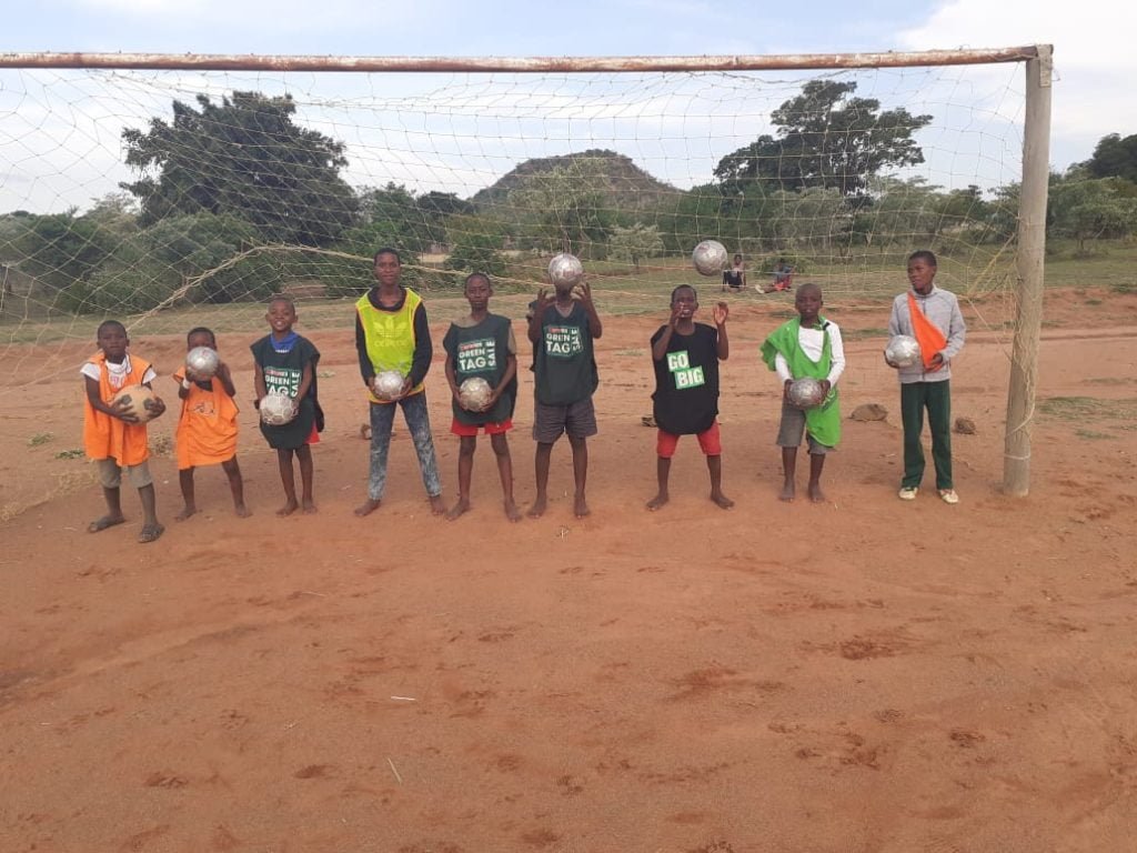 Soccer Balls and Kits Donated to Young Kids in Mpumalanga