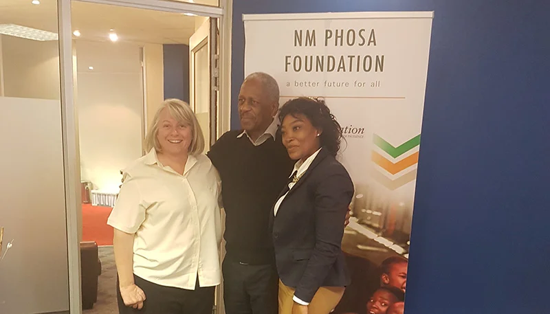 Foundation meets Mathews Phosa